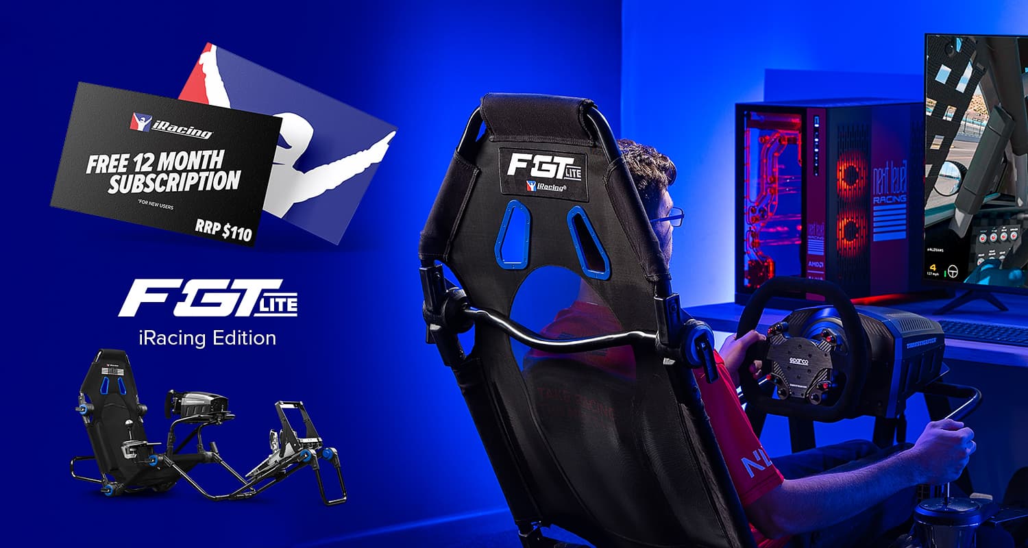 Rendre la simulation de premier ordre accessible à tous avec le cockpit Next Level Racing F-GT Lite iRacing Edition