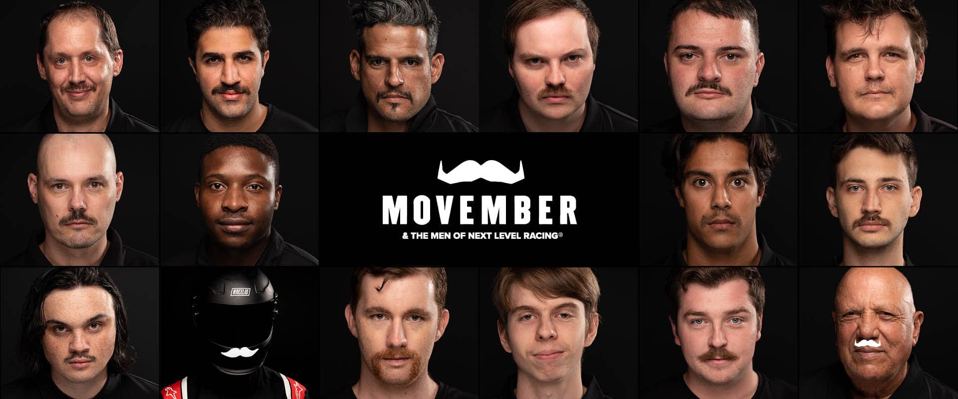 LES HOMMES DE NEXT LEVEL RACING SE MOBILISENT POUR LA FONDATION MOVEMBER