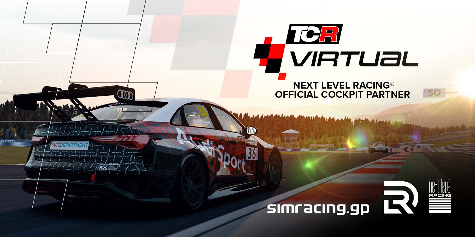Next Level Racing® annonce sa toute nouvelle collaboration avec le TCR Virtual Championship