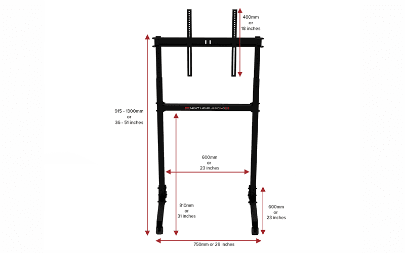 Free Standing Single Monitor Stand (11)