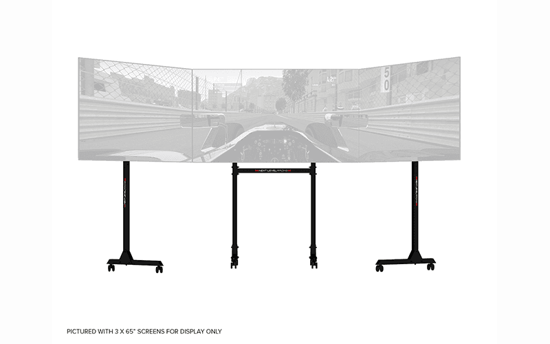Free Standing Triple Monitor Stand (3)