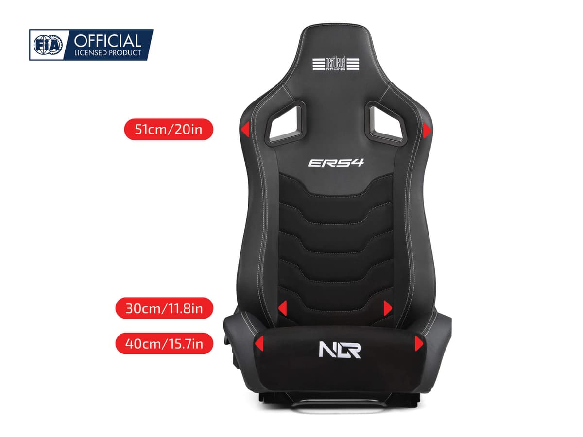 Nlr Elite Reclining Seat Ers4 Pu Leather & Suede Ed 8
