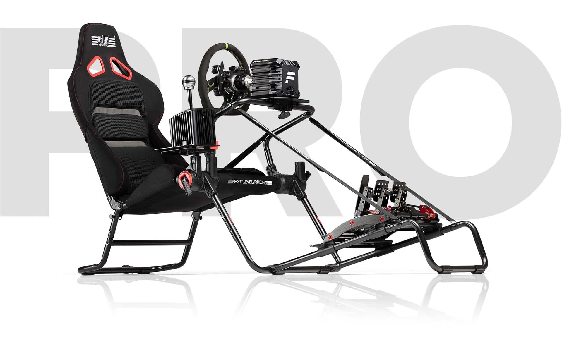 Prends la pole position avec le nouveau cockpit de course pliable Next Level Racing GTLite Pro