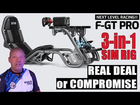 F-GT Pro Racing Simulator Bundle: A Complete Setup | Next Level Racing