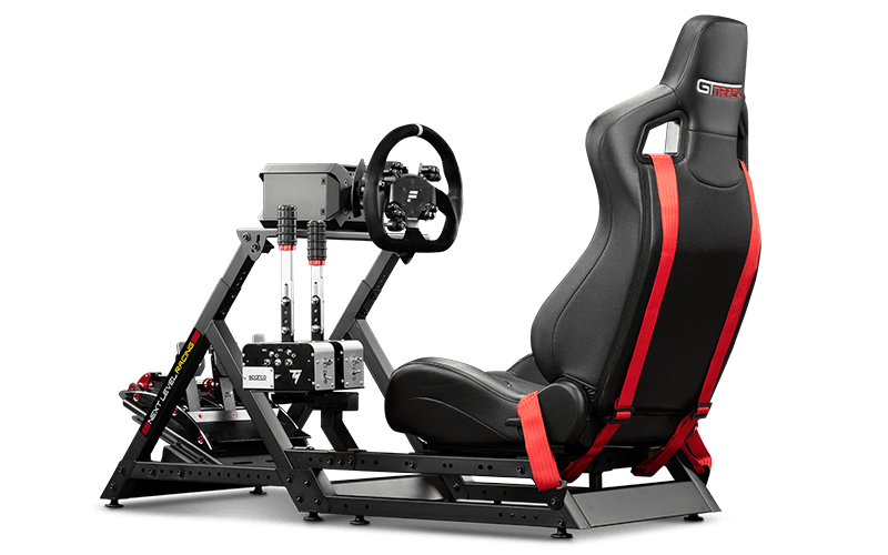  Dardoo Gaming Simulator Cockpit Frame Fits All Logitech G923  G29 G920, Thrustmaster Wheels Racing Wheel Stand Compatible with Xbox One,  PS4, PC, Not Included Steering Wheel, Pedal, handbrake and seat 