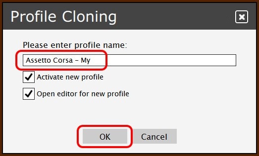 Platform Manager – Profiles Editing