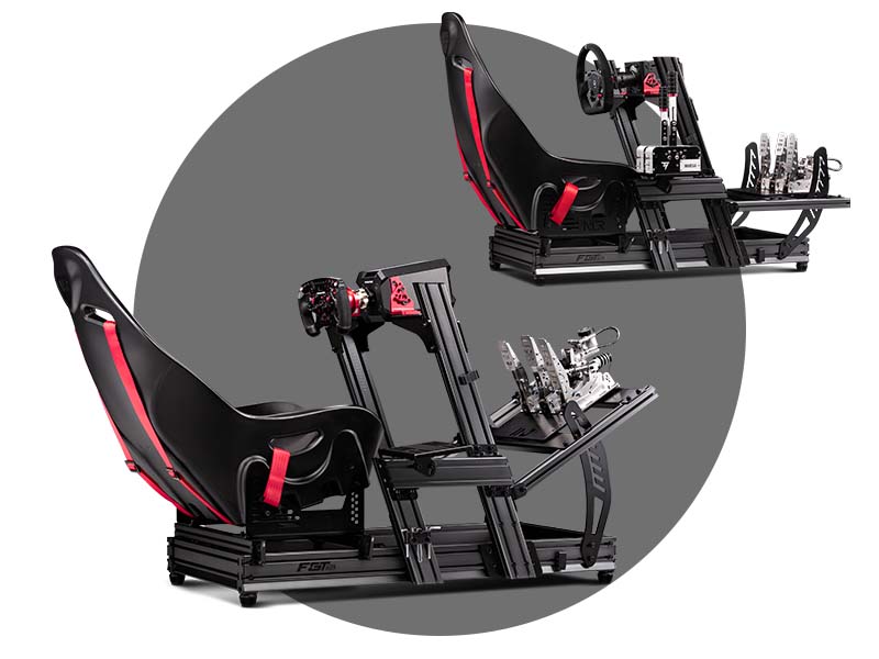 GTELITE RACING SIMULATOR COCKPIT- FRONT AND SIDE MOUNT EDITION - Next Level  Racing