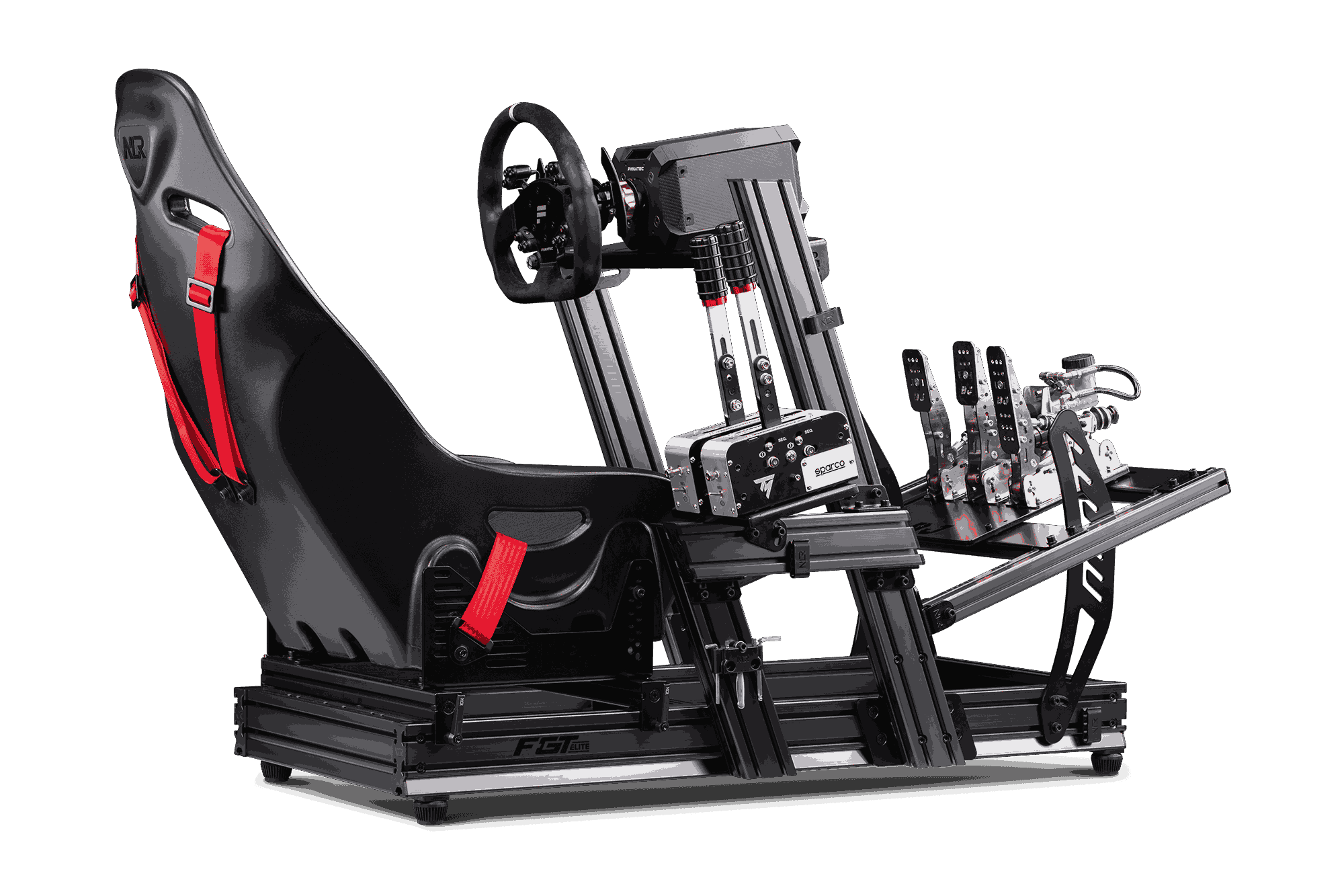 Next Level Racing F-GT - Gaming Simulator Cockpit - Matte Black