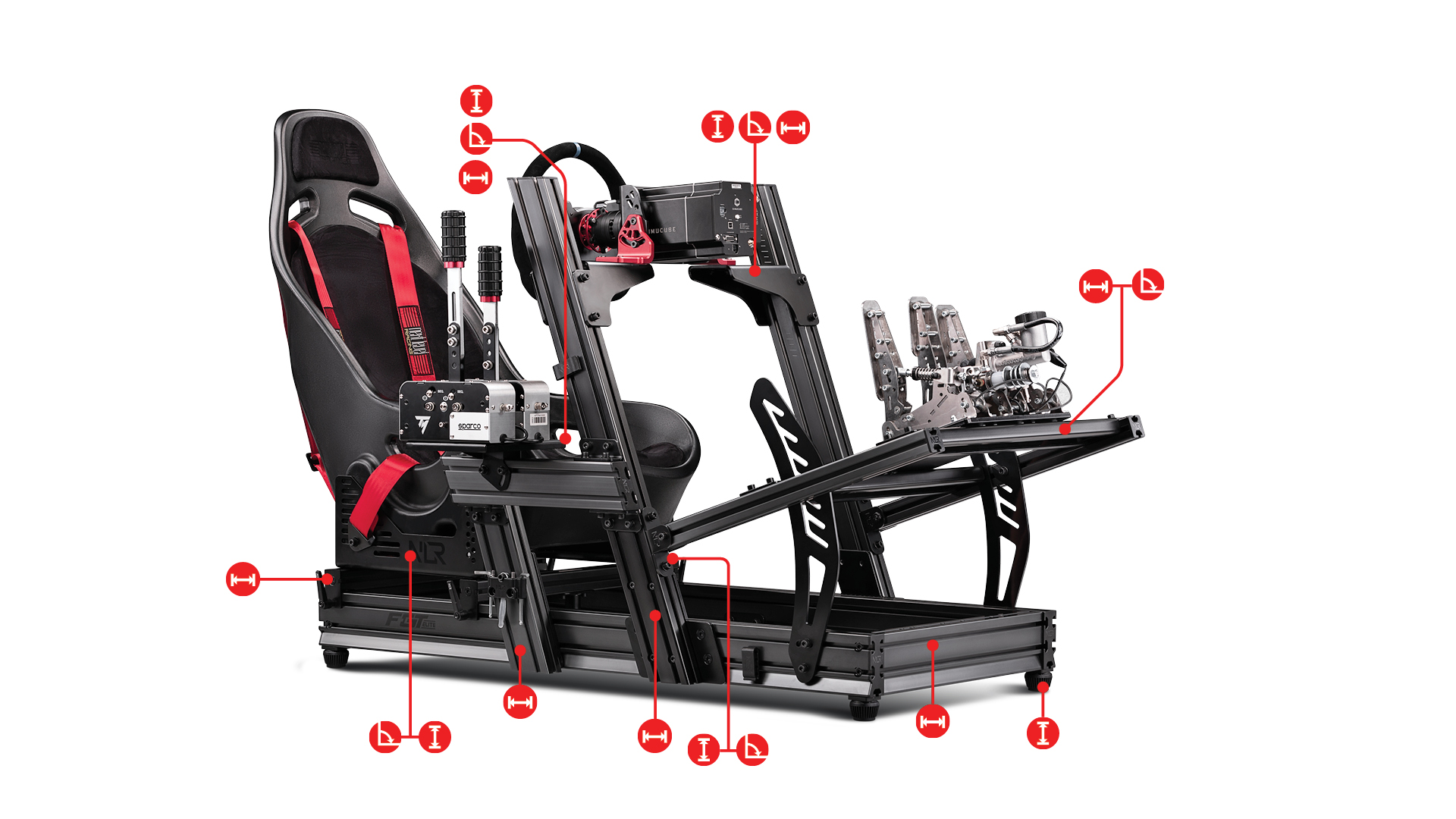Next Level Racing F-GT Elite Aluminium Simulator Cockpit Instructional  Video 