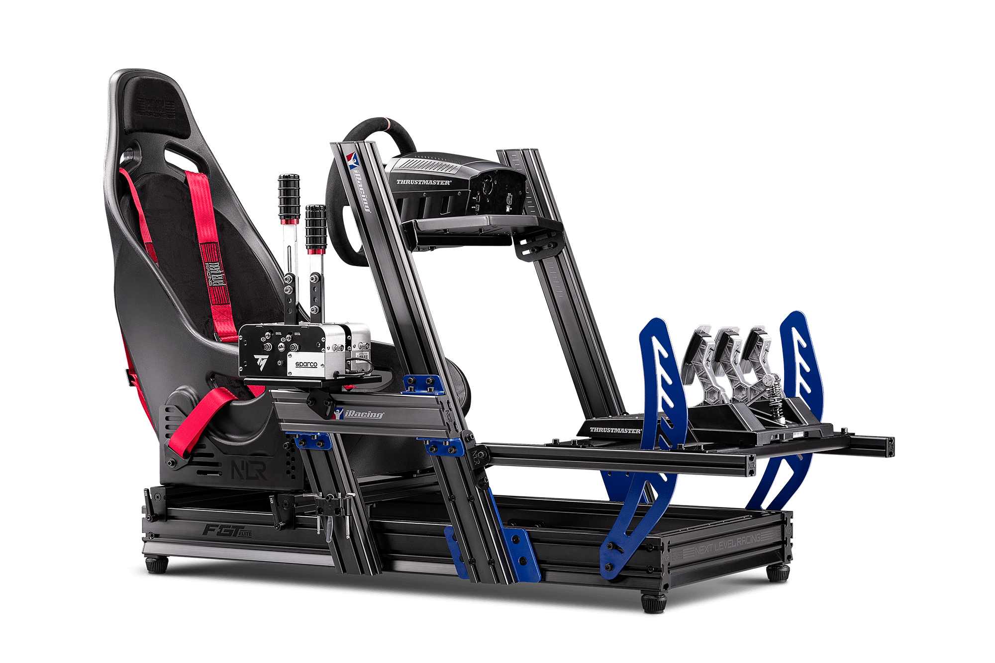 Next Level Racing F-GT - Gaming Simulator Cockpit - Matte Black