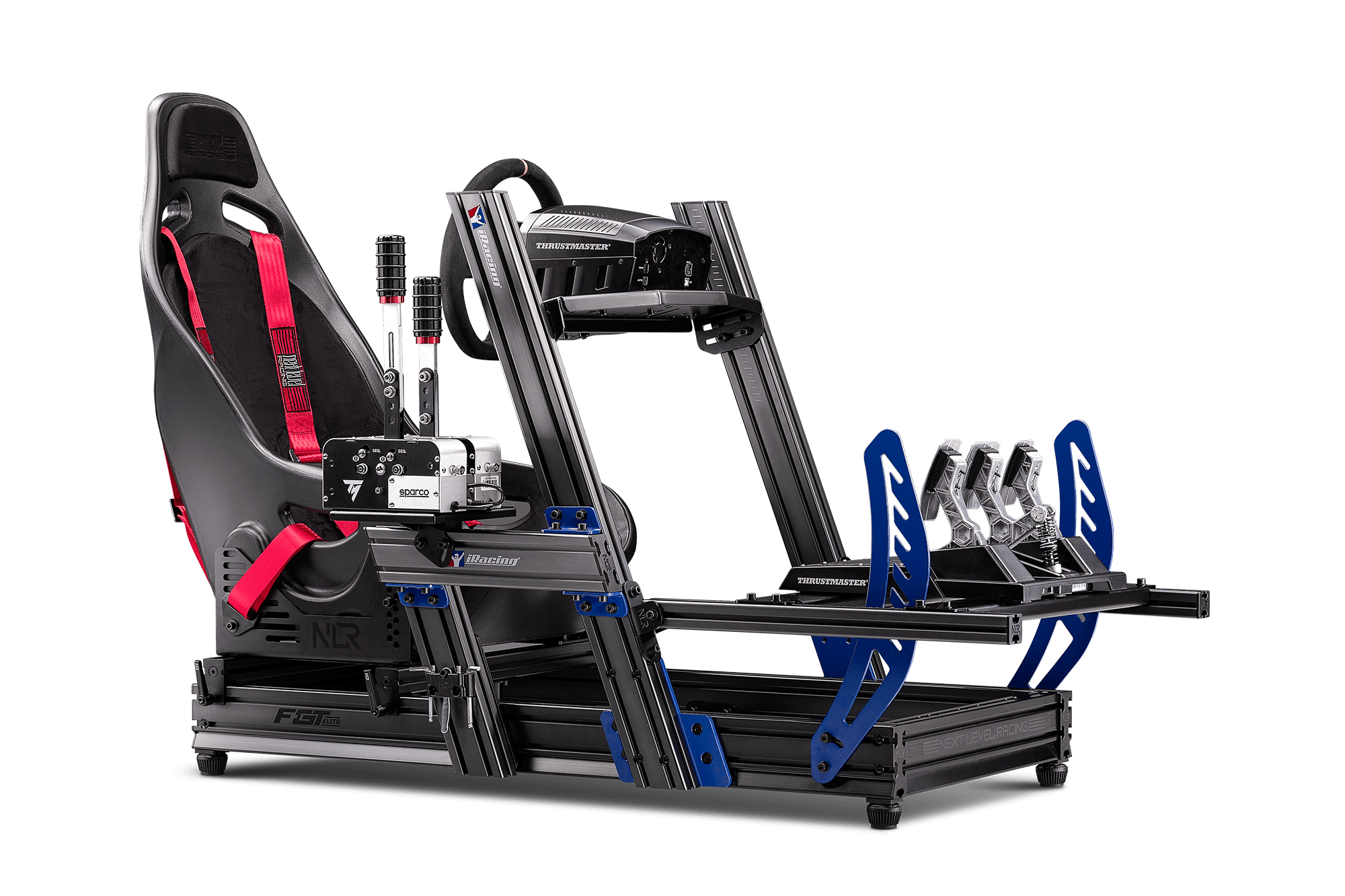 Simulador de conducción gamer Next Level Racing gt Lite con asiento