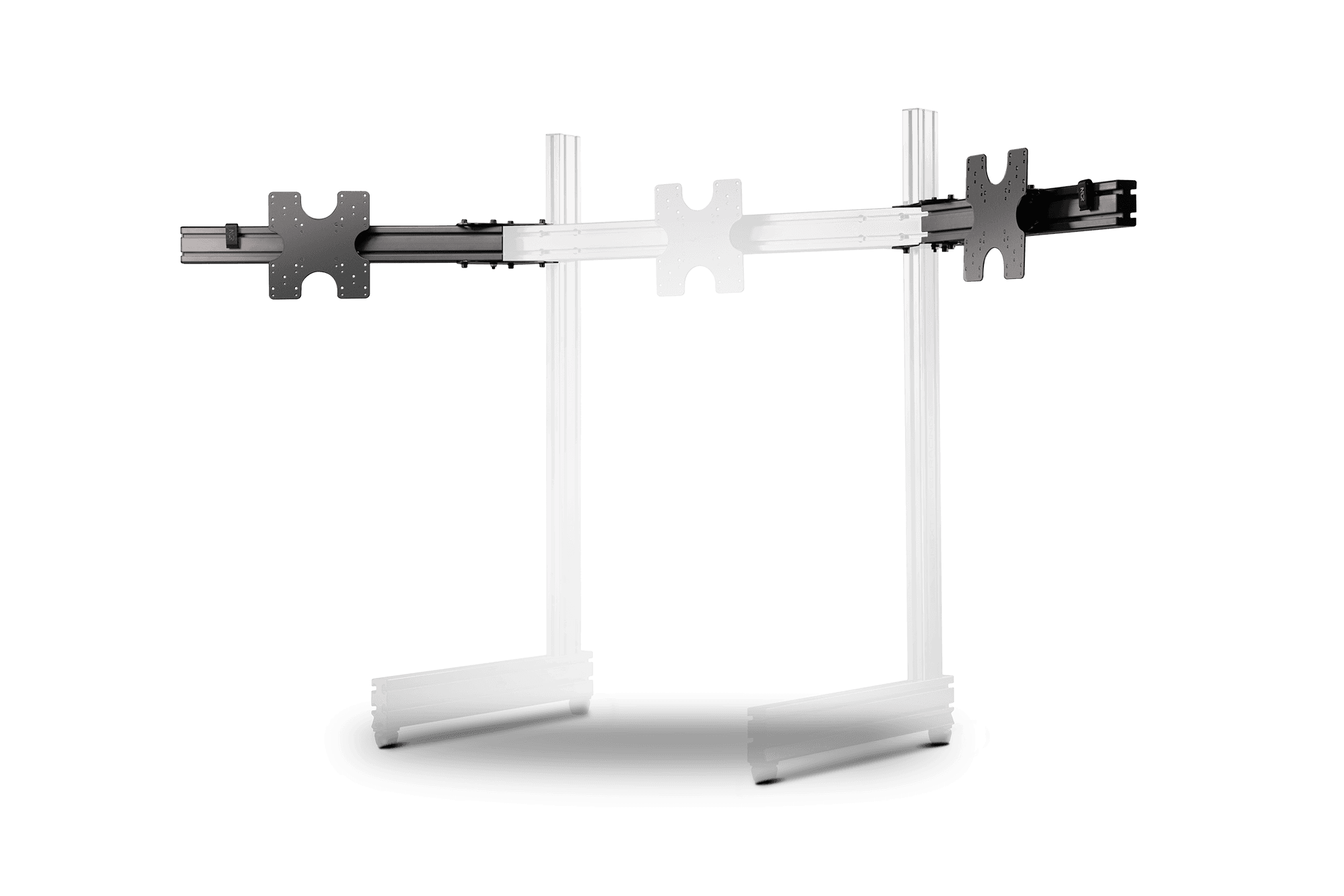 ELITE FREESTANDING TRIPLE MONITOR STAND ADD ON CARBON GREY - Next Level  Racing