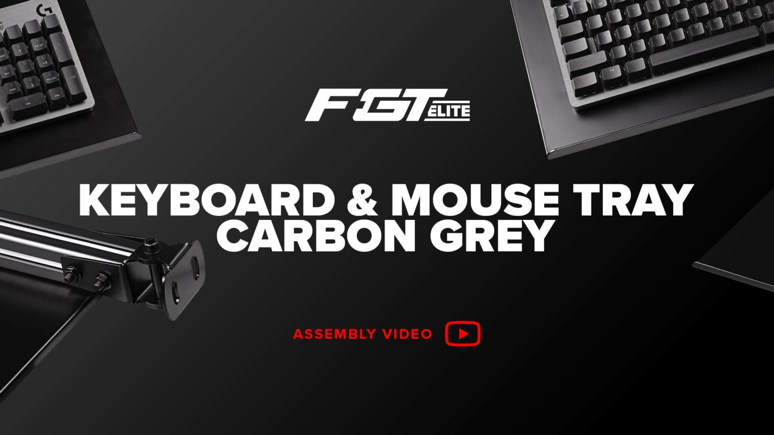 Fgt Elite Keyboard Mouse Trayassembly Video