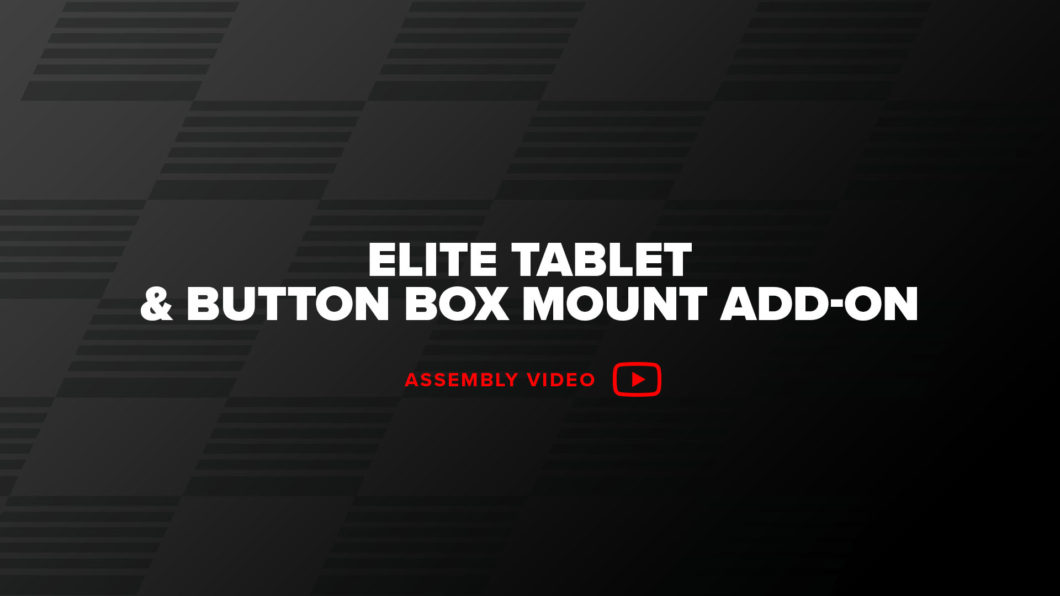 Gt Elite Tablet&button Box Mount Video