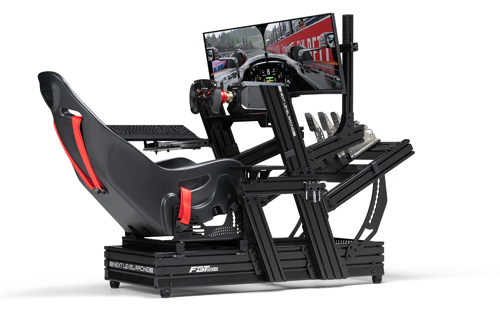 Force2Motion - The platform for Sim-Racing and Flight-Sims - Next Level  Racing GTtrack Cockpit frame only (without seat)
