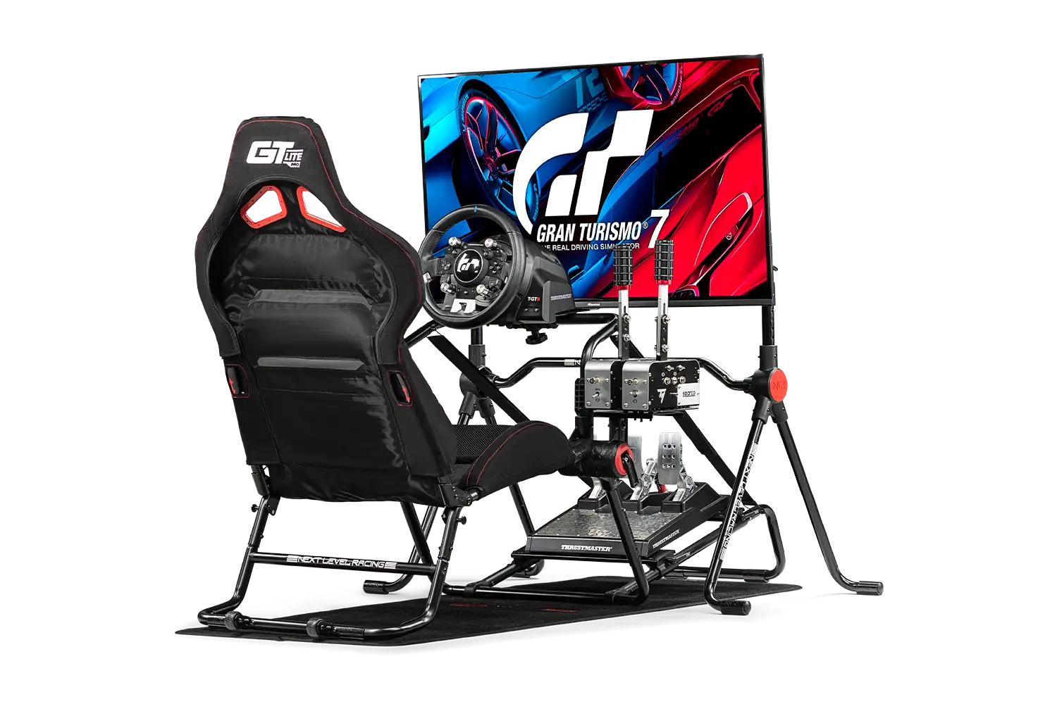 Next level racing Soporte Volante GT Elite Lite Plateado