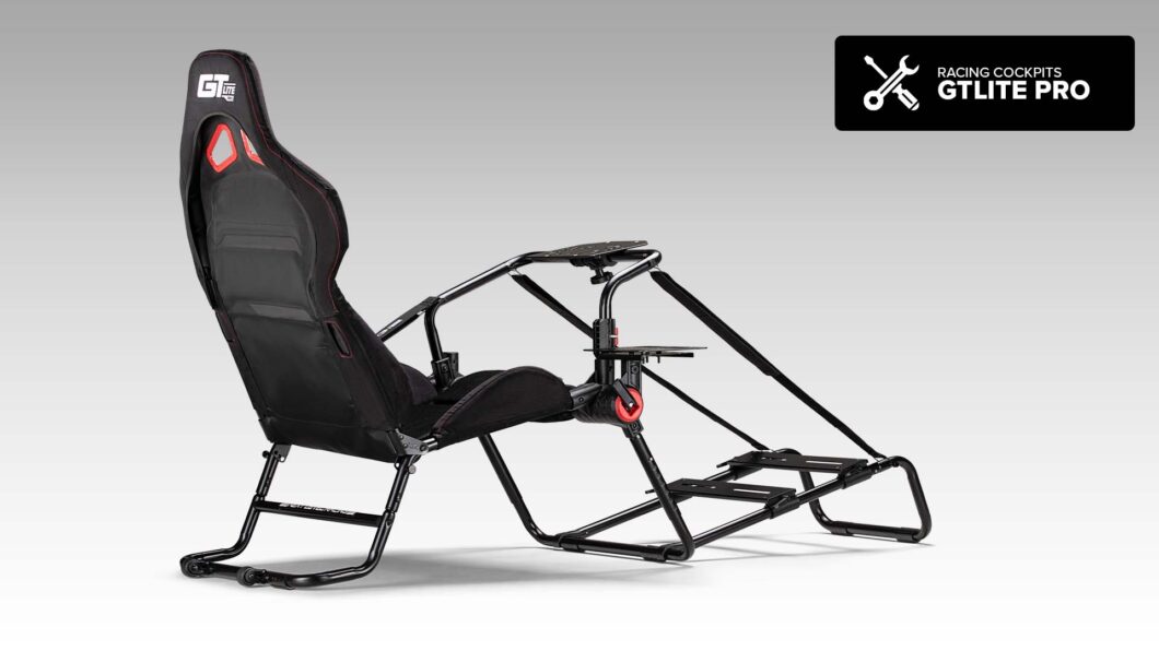 Next Level Racing's GTLite Pro is an upgraded foldable sim racing cockpit