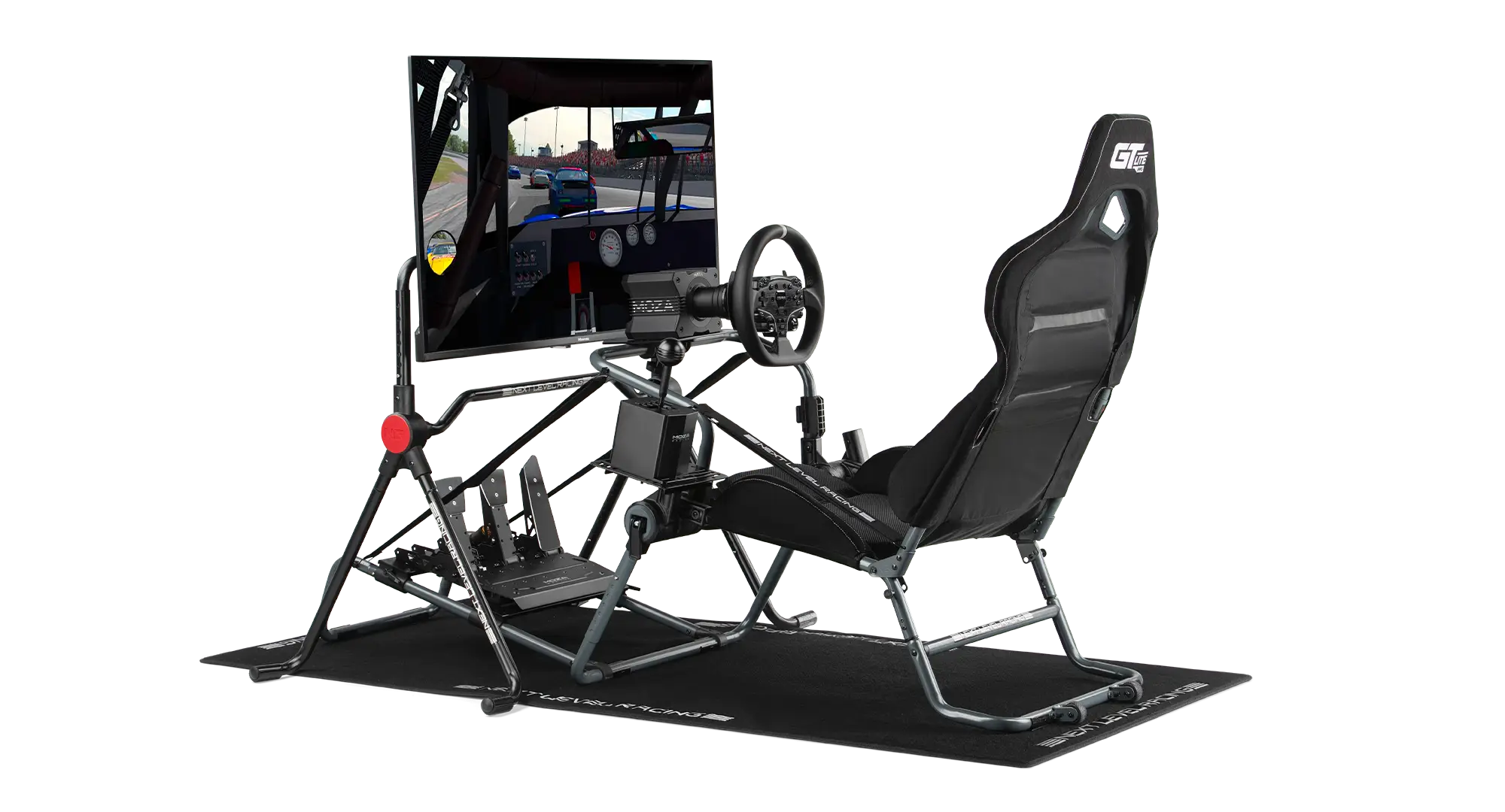 ほぼ新品) Next Level Racing GT-Lite (グレー) GTLite Pro Carbon Grey Edition - Next Level Racing
